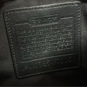 Coach Dark Leather Men's Bag